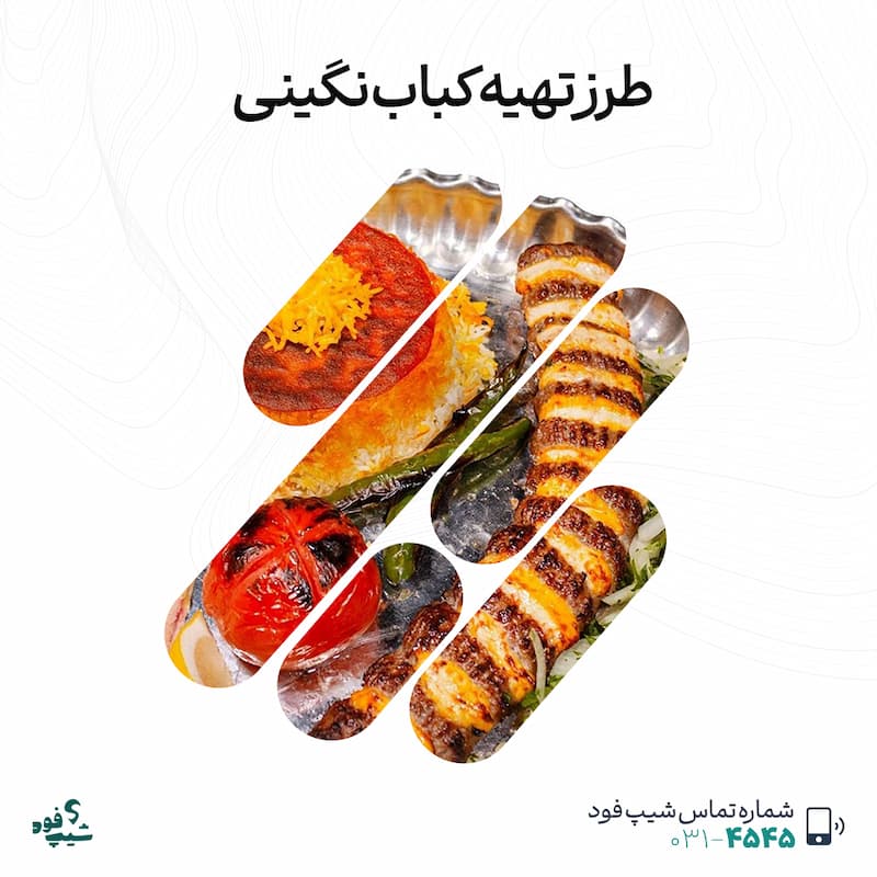 طرز تهیه کباب نگینی