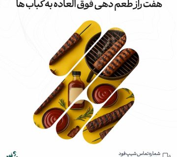 طعم‌دهی به کباب